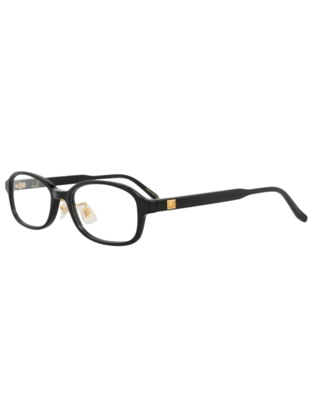New Dunhill Mens Round/Oval Black Black Transparent Fashion Designer Eyeglasses